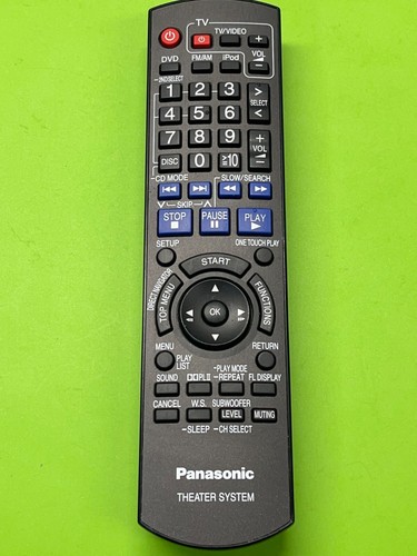 PANASONIC N2QAYB000214 Remote for SA-PT760 SA-PT960 SC-PT760 SC-PT954 SC-PT956