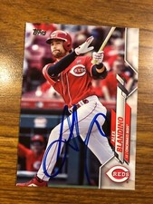 2020 Topps Cincinnati Reds Alex Blandino Autographed Baseball Card #U43
