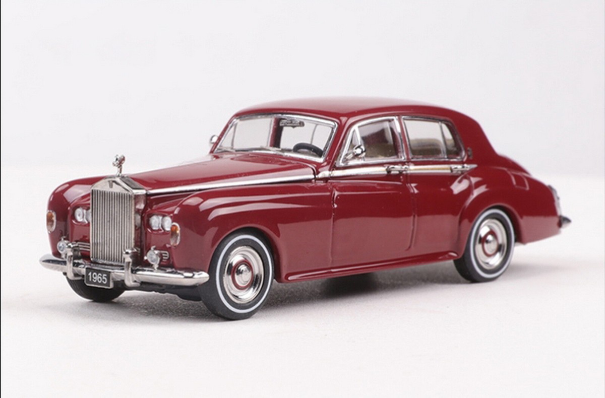 GFCC 1/64 Rolls-Royce Silver Cloud III Red Diecast Car Model Toy