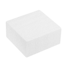 Foam Sheets for Crafts 3.94x3.94x1.97 Inch Polystyrene Foam Board