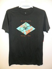Rip Curl Men's S/S T-Shirt - Black - Medium - NWT