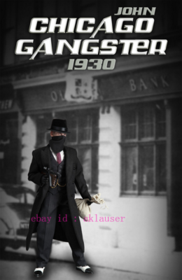 DID 3r 1/6 Scale John Dillinger Chicago 1930 Gangster Collectible