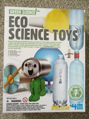 4M Kidz Labs Green Science Öko Wissenschaft Spielzeug Brandneu & Versiegelt