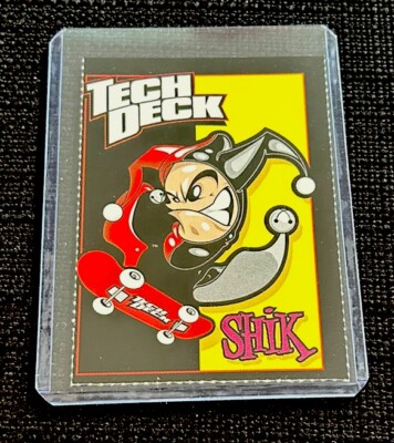 SHIK ROOKIE DUDES 2001 MN TECH DECK PROS SI FOR KIDS Vintage Skateboarding NM+