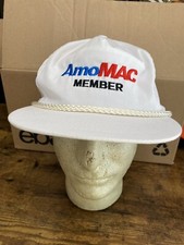 Vintage AmoMac Member Financing For The Future Trucker Hat Baseball Cap Lid