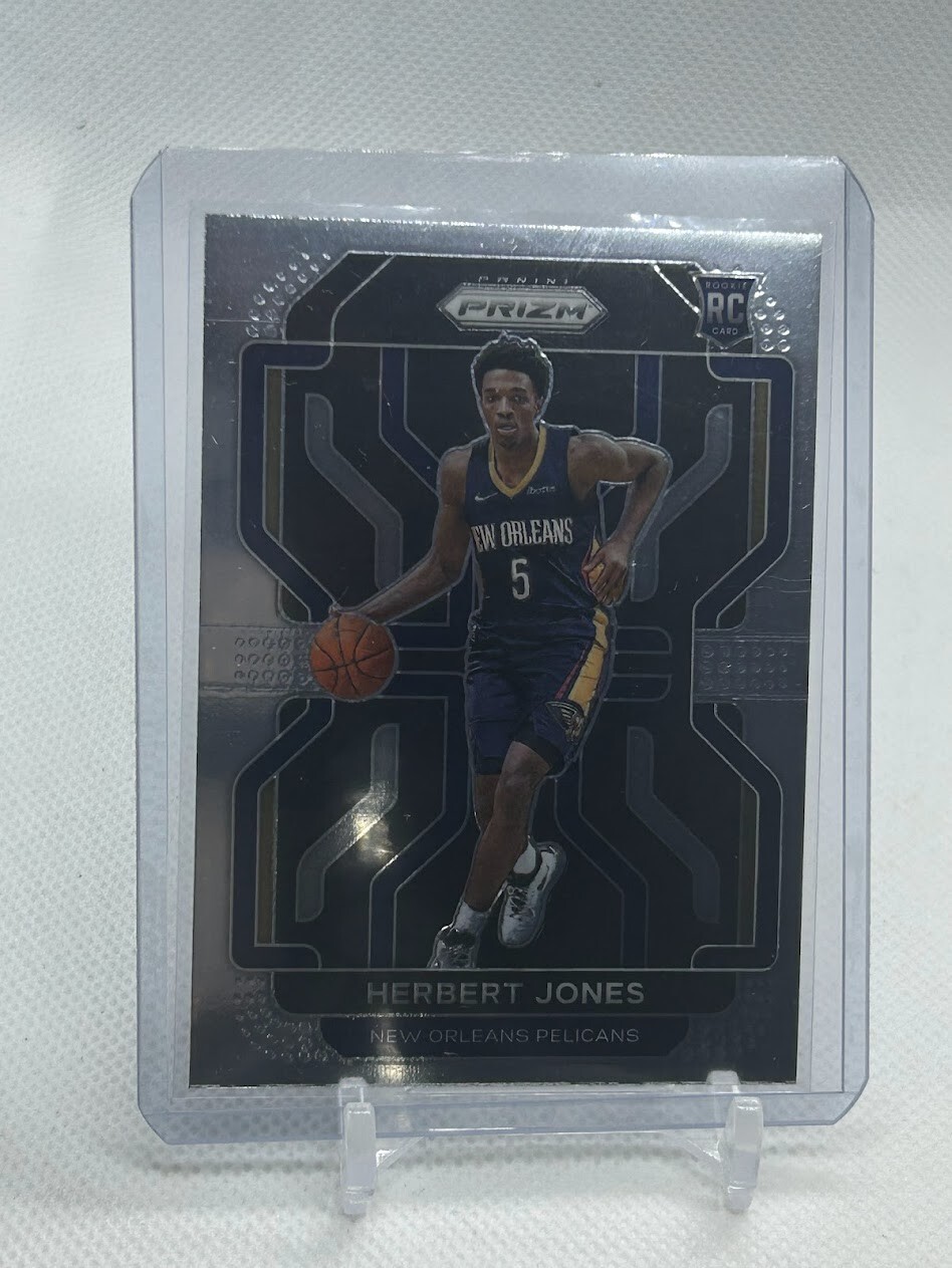 2021-22 Prizm HERBERT JONES Rookie Base #329 New Orleans Pelicans