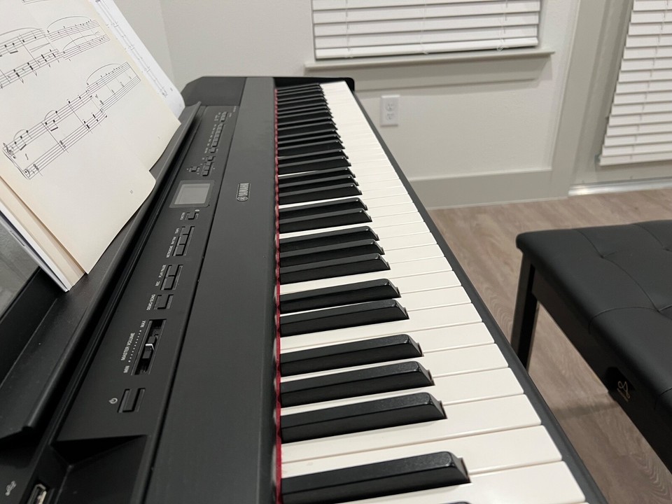 Yamaha P515 88Key Weighted Action Digital Piano, Black eBay