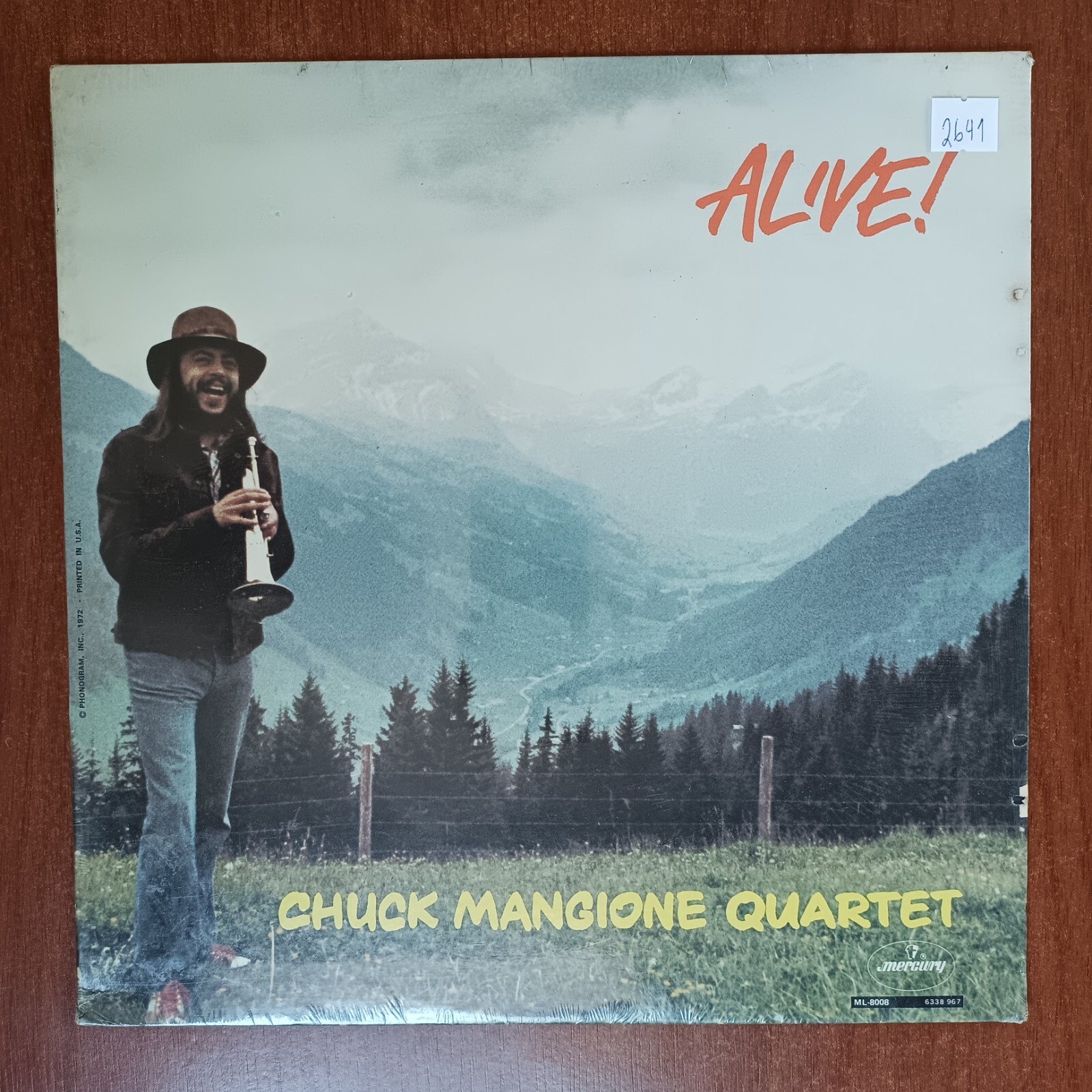 Chuck Mangione Quartet Alive [1980] Vinyl LP Smooth Jazz US Mercury