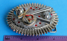 Golf Themed Jeweled Rhinestones Belt Buckle