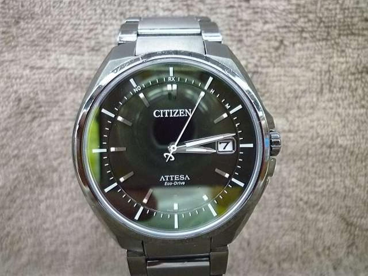 Citizen Attesa ATD53-3051 Cal.H110 Titanium Box Date Solar Citizen Attesa ATD53-3051 Cal.H110 Titanium Box Date Solar