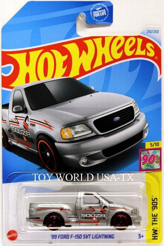 2024 Hot Wheels 90s Ford F-150 SVT Lightning Diecast Car
