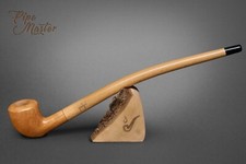 Mr. Brog WOODEN TOBACCO SMOKING PIPE Lotr Gandalf Hobbit 150 CHURCHWARDEN 14" Na