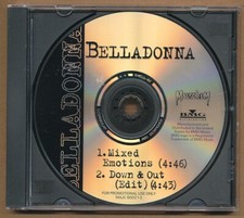 Belladonna [Joey Belladonna) Mixed Emotions / Down & Out RARE promo CD sampler