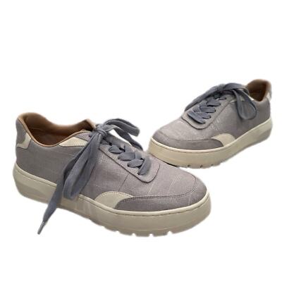 Vionic Women's Elsa- Blue Haze Met Linen