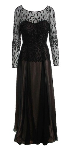 terani couture 1722gl4488 beaded floral applique evening dress Elegant Glamorous Sophisticated Prom Premium Dress 1722GL4488 by Terani  Couture main image 0