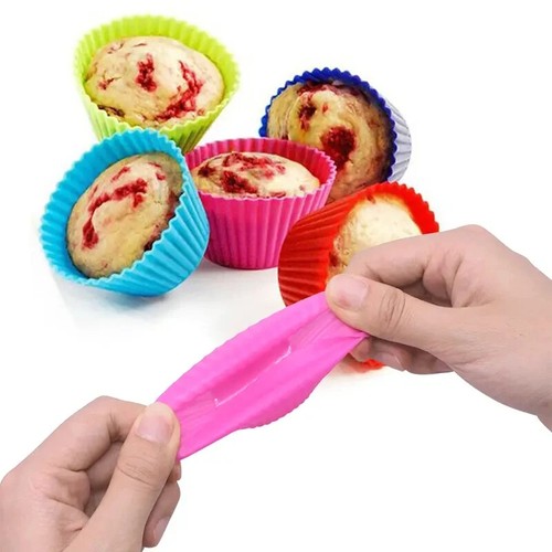 Molde de silicona reutilizable para tartas muffins pasteles para decorar tartas - Picture 4 of 27