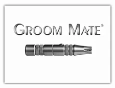 Original Groom Mate Nose Hair Trimmer - Made in USA - GUARANTEE NIB - Stainless