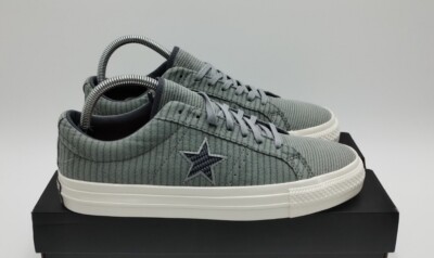 Converse One Star Ox Low 'Mellow Mild' Trainers Mens UK EU 43 Grey  RRP £75 UK