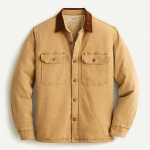 canvas shirt jacket