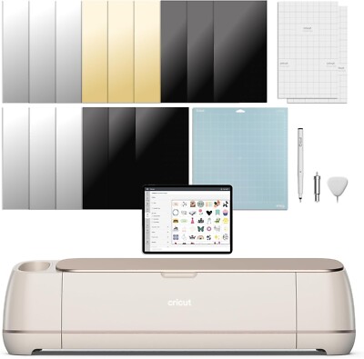 Maker 4 - Smart Cutting Machine (Seashell) | Digital Content Bundle - Includes I
