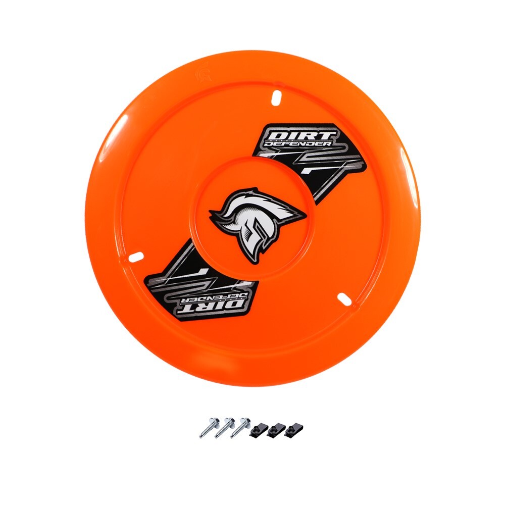 Dirt Defender 10060 Neon Orange Wheel Cover for Modifieds Late Models