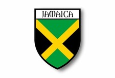 sticker adesivi adesivo stemma citta bandiera auto moto giamaica