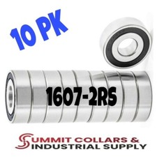 1607 2RS SEALED BALL BEARING 7/16 ID X 29/32 OD X 5/16 WIDE  (10PK)