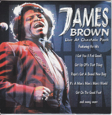James Brown  Live At Chastain Park  - inc Get Up Offa That Thing  I Feel Good CD