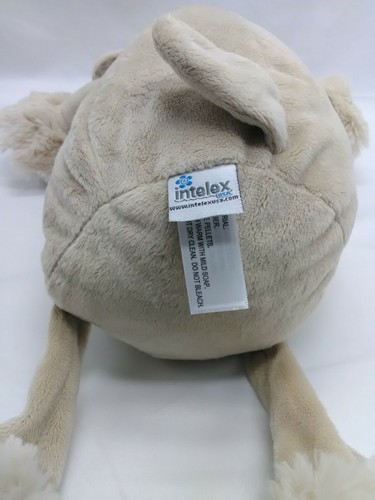 Intelex Comfy Baby Puppy Dog Plush Tan 15" Soft Stuffed Animal Toy - Picture 8 of 8
