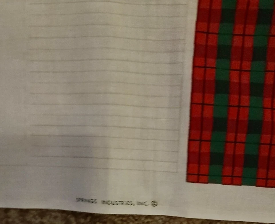 Swinging Santa Holder Springs Fabric Panel 60 x 34 Inches - Image 3 of 3