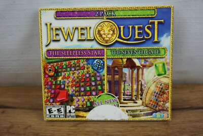 Jewel Quest 2 Pack: The Sleepless Star + The Seventh Gate PC CD-Rom 2012 game