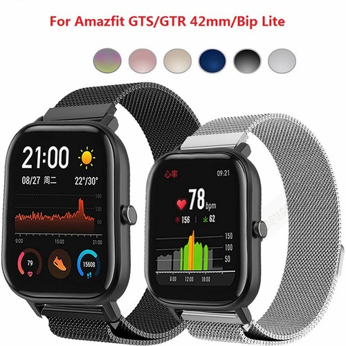 Milanese Edelstahl Armband Für Huami Amazfit GTR 2 2E 42/47MM Bip Lite/U/S  Pace | eBay
