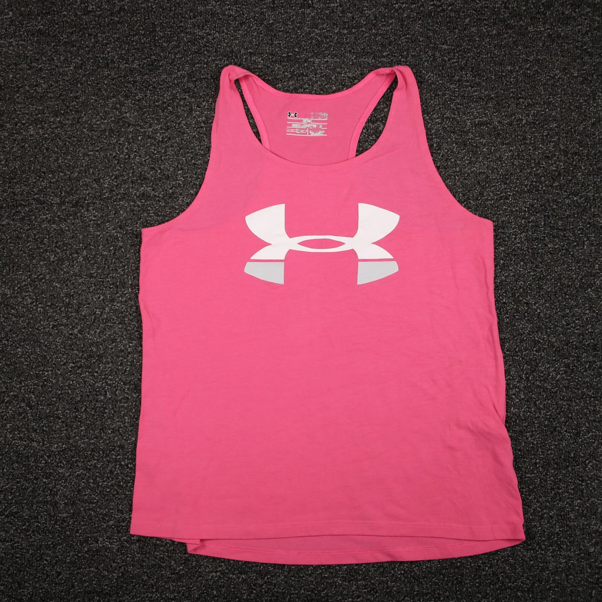 youth under armour sleeveless shirt