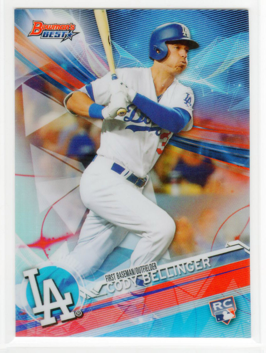 2017 Bowman's Best Refractor #65 Cody Bellinger Rookie RC B2