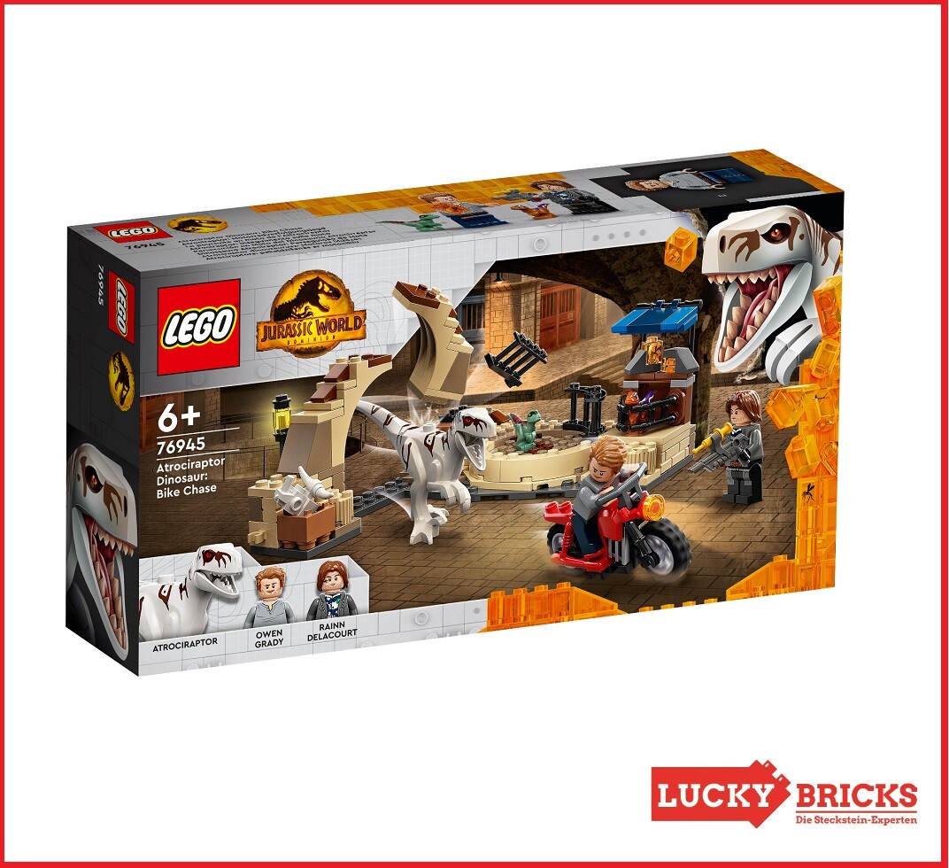 Конструктор LEGO Мир юрского периода 76945 - Звериный хищник + НЕУ и ОВП + 