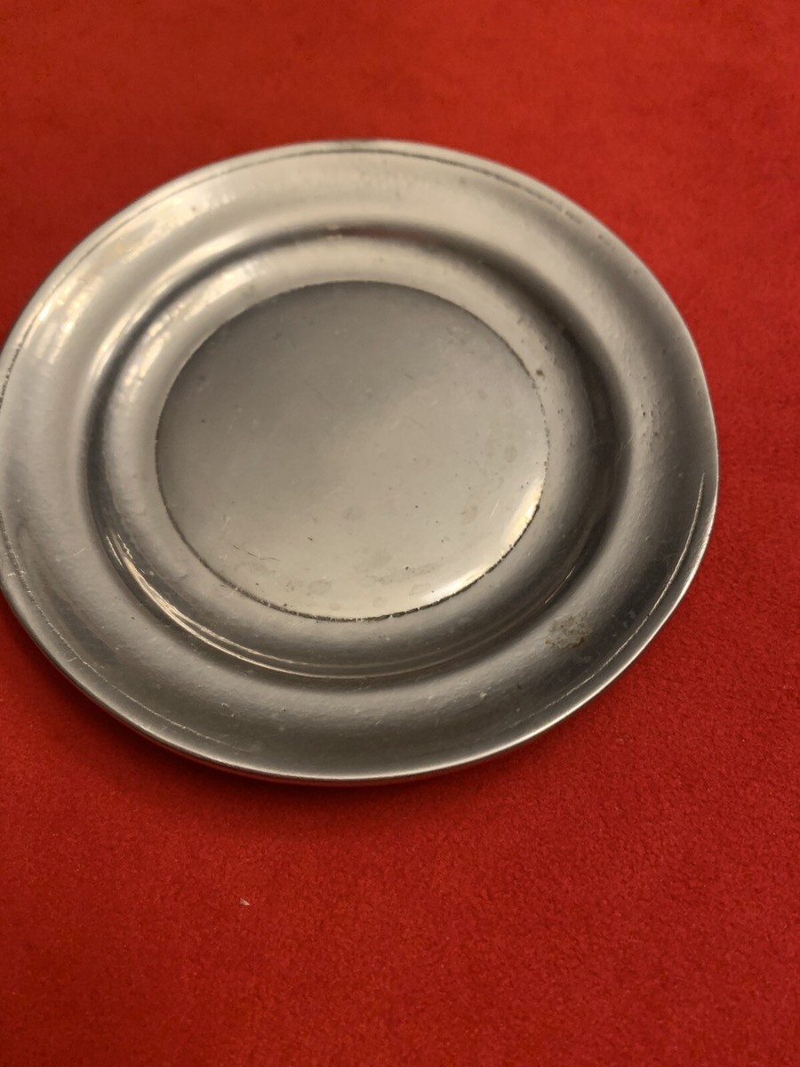 専用ですVintage Wilton Pewter Plate アメリカ Vintage Wilton pewter plate 4” Johann Christopher Heyne