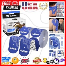 Elastic Kinesiology Tape Strips - 40 Rolls for Enhanced Athletic Performance