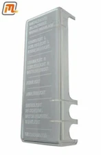 fuse box cover for 7 fuses compare picture FORD Escort MK1 08/69-12/74