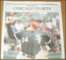 8/20/2021 Chicago Tribune Newspaper Sports Michael Kopech White Sox vs Athletics