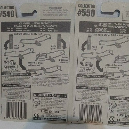 Hot Wheels 1996 Speed Spray Serie Numeri 1, 2, 3 e 4. #911 - Foto 7 di 8