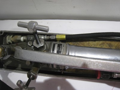 Testeur De Poids Mort Hydraulique Mansfield & Green P-17-21 Avec Jauge Wika - Occasion