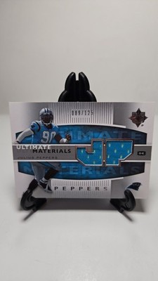 Julius Peppers Relic /125 - 2007 Upper Deck Ultimate Materials #UM-JP  (MEM)