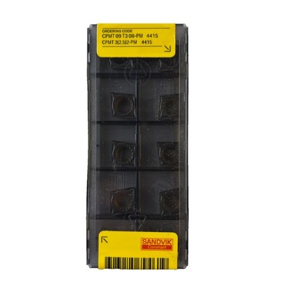 SANDVIK CPMT 3(2.5)2-PM CPMT09T308-PM NEW Carbide Inserts Grade 4415 (QTY 10pcs)