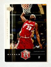 LeBron James 2003-04 Upper Deck Rivals special edition rookie year #5, Cavs NMMT