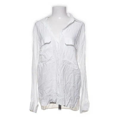 Zara Woman, chemisier, taille : XL, blanc, unicolore, femmes #AuH - Photo 1/4