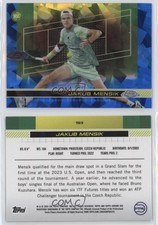 2024 Topps Chrome Sapphire Edition Jakub Mensik #193 Rookie RC