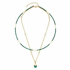 Leonardo Jewels Halskette Valea Kette Halsschmuck Schmuck Edelstahl IP gold