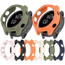 For Garmin Forerunner 570 42/47MM Rugged TPU Protection Bumper Case Cover