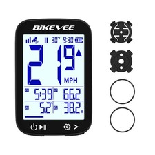 Bike Speedometer GPS Wireless Cycling Computer   Auto Start/Stop, Auto Backli...