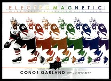 2021-22 Upper Deck Electromagnetic Conor Garland Arizona Coyotes #EM19 12375